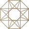 Ekena Millwork Guardian Wood Fretwork Pierced Ceiling Medallion, Hickory, 38"OD x 14 3/4"ID x 3/8"T CMWP38X38X0375GDHI - alternate 4